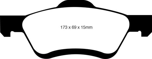 Pastillas de freno ebc DP71708