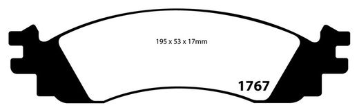 Pastillas de freno ebc DP71708