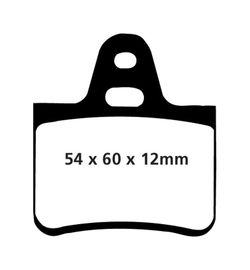 Pastillas de freno ebc DP71708