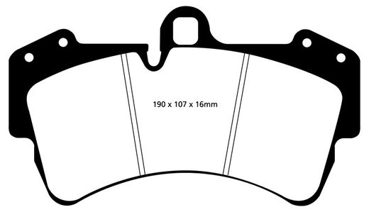 Pastillas de freno ebc DP71708