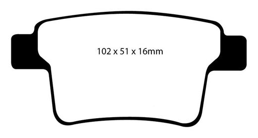 Pastillas de freno ebc DP71708