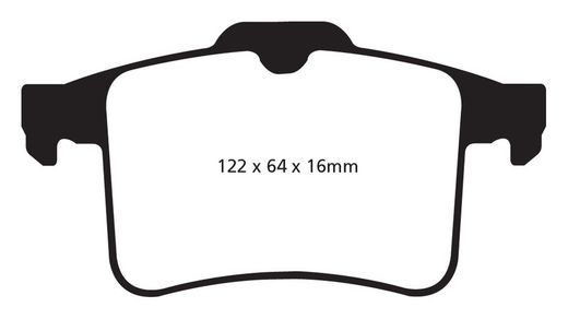 Pastillas de freno ebc DP71708