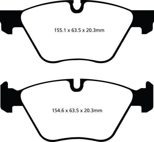 Pastillas de freno ebc DP71708