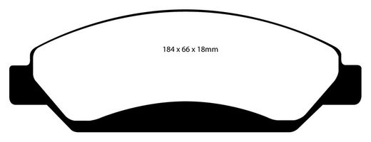 Pastillas de freno ebc DP71708