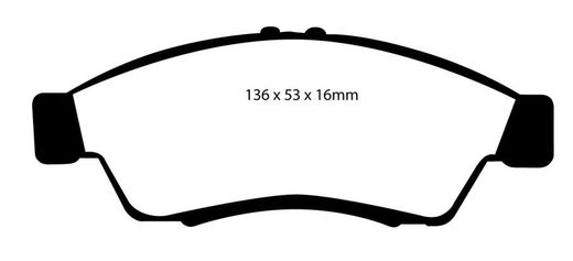 Pastillas de freno ebc DP71708