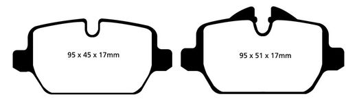 Pastillas de freno ebc DP71708