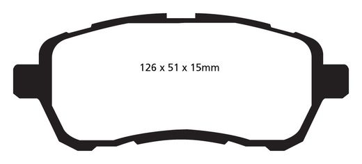 Pastillas de freno ebc DP71708