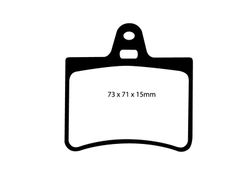 Pastillas de freno ebc DP71708