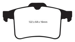 Pastillas de freno ebc DP71708