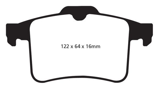 Pastillas de freno ebc DP71708