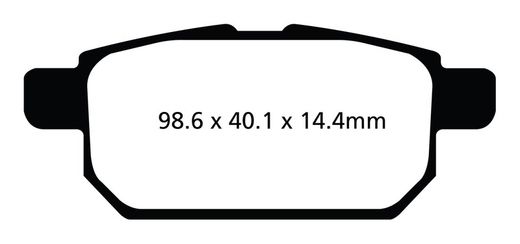 Pastillas de freno ebc DP71708