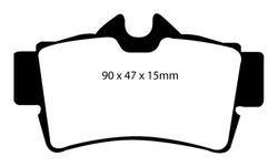 Pastillas de freno ebc DP71708