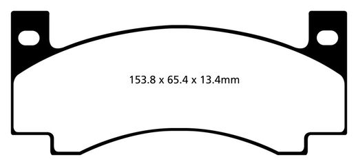 Pastillas de freno ebc DP71708