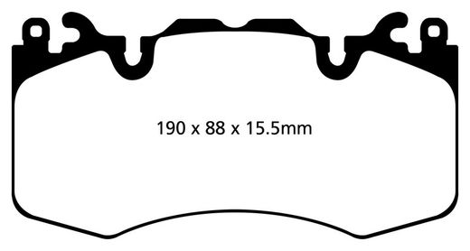 Pastillas de freno ebc DP71708
