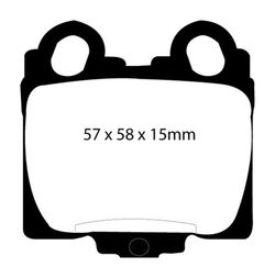 Pastillas de freno ebc DP71708