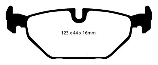 Pastillas de freno ebc DP71708