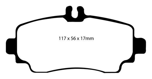 Pastillas de freno ebc DP71708