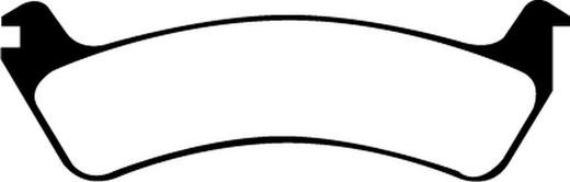 Pastillas de freno ebc DP71708