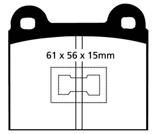 Pastillas de freno ebc DP71708