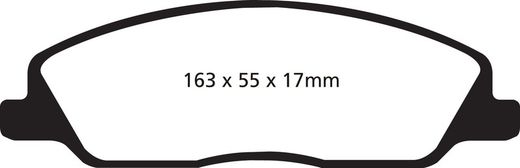 Pastillas de freno ebc DP71708