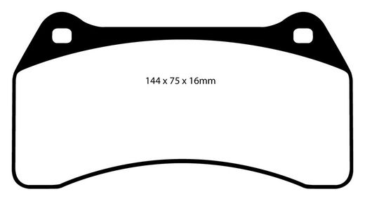 Pastillas de freno ebc DP71708