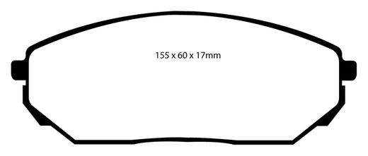 Pastillas de freno ebc DP71708