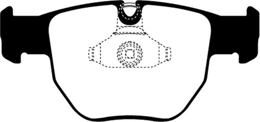 Pastillas de freno ebc DP71708