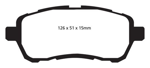 Pastillas de freno ebc DP71708