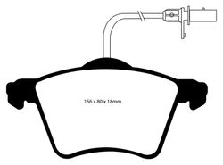 Pastillas de freno ebc DP71708