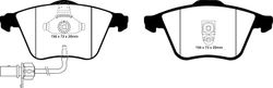 Pastillas de freno ebc DP71708