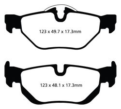 Pastillas de freno ebc DP71708