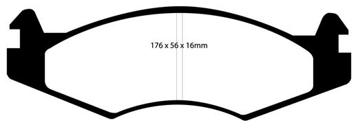 Pastillas de freno ebc DP71708