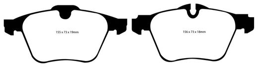 Pastillas de freno ebc DP71708