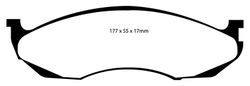 Pastillas de freno ebc DP71708