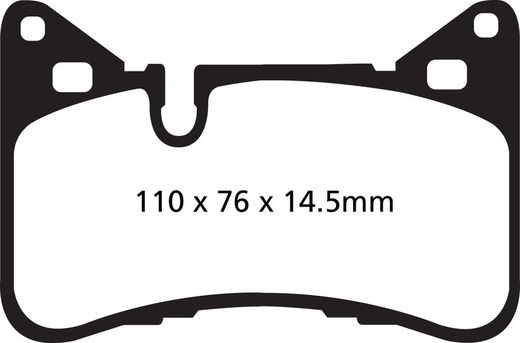 Pastillas de freno ebc DP71708