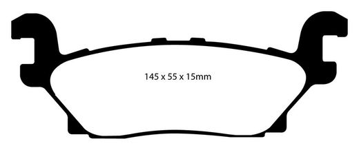Pastillas de freno ebc DP71708
