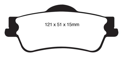 Pastillas de freno ebc DP71708