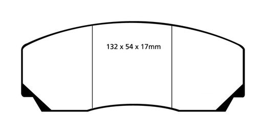 Pastillas de freno ebc DP71708