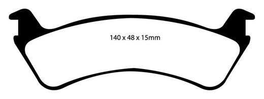 Pastillas de freno ebc DP71708
