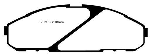 Pastillas de freno ebc DP71708