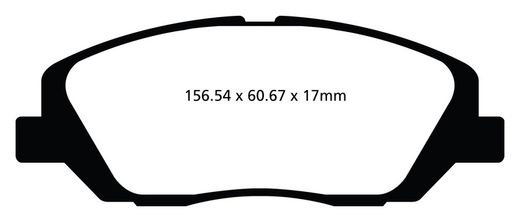 Pastillas de freno ebc DP71708