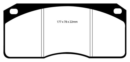 Pastillas de freno ebc DP71708