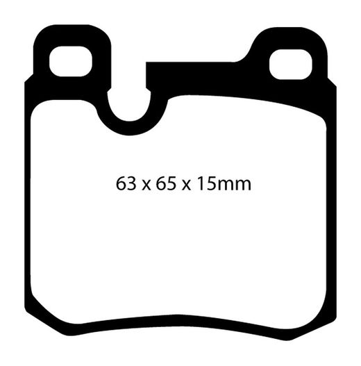 Pastillas de freno ebc DP71708