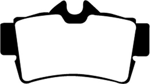 Pastillas de freno ebc DP71708