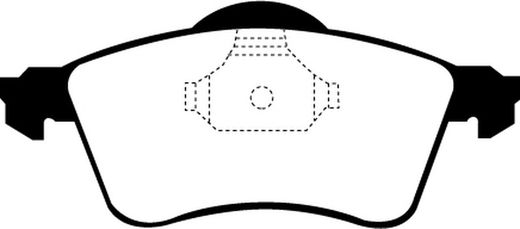 Pastillas de freno ebc DP71708