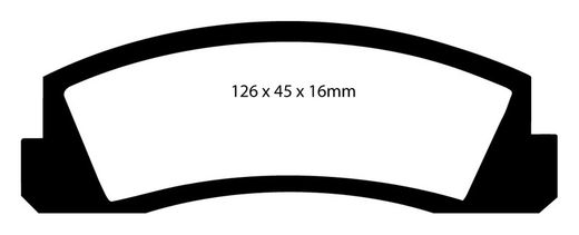 Pastillas de freno ebc DP71708