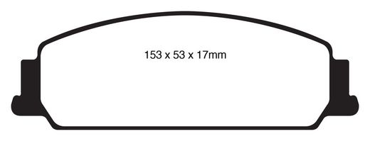 Pastillas de freno ebc DP71708