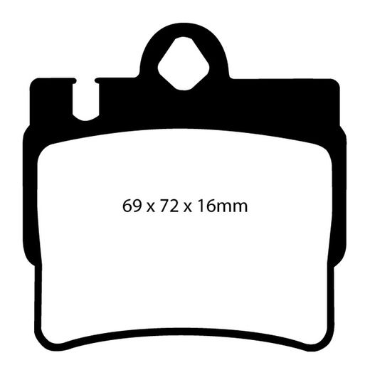 Pastillas de freno ebc DP71708