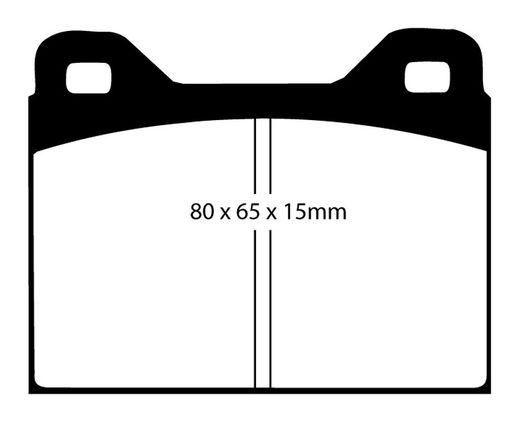 Pastillas de freno ebc DP71708
