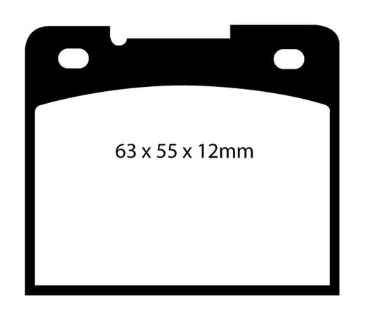 Pastillas de freno ebc DP71708